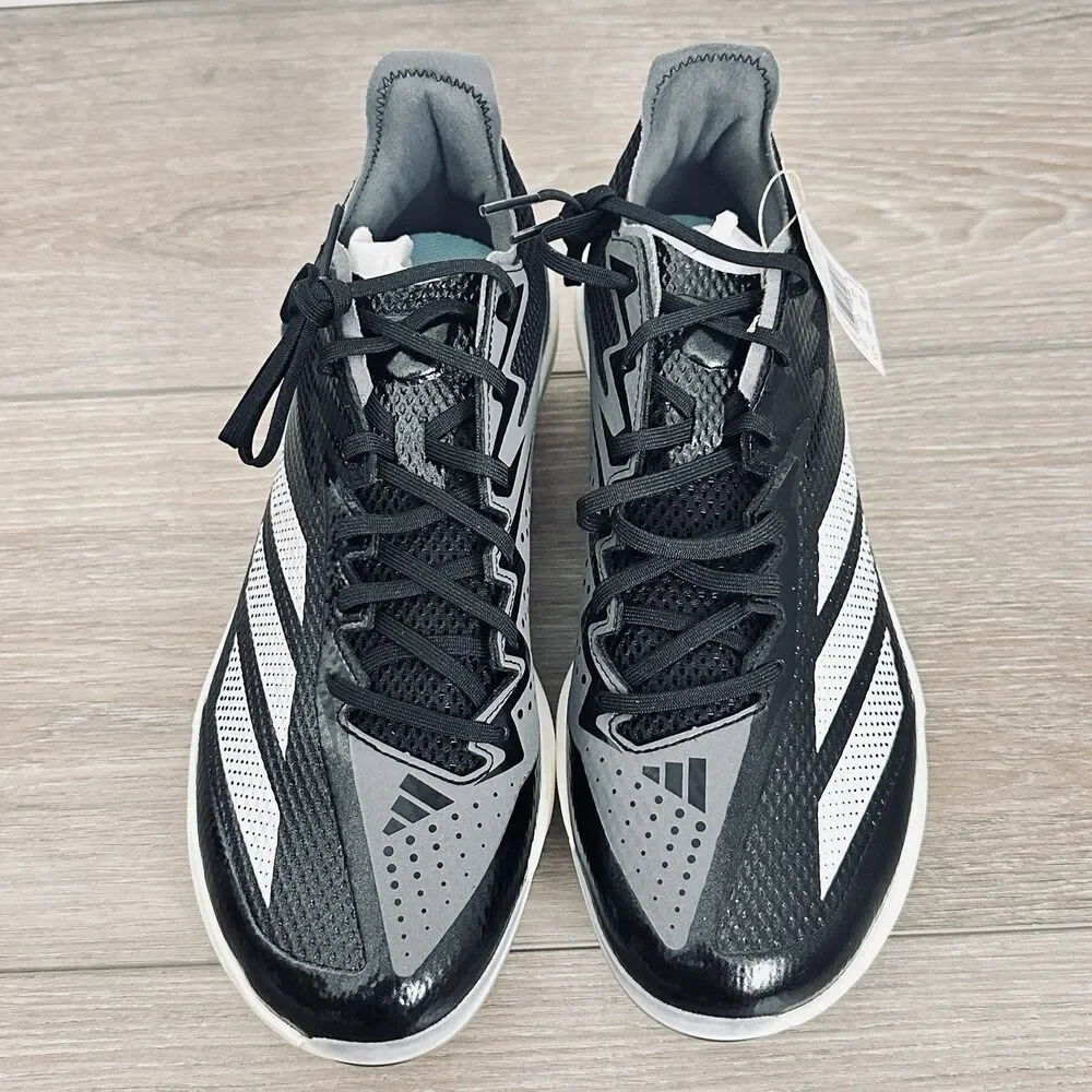 Adidas Adizero Electric 2. Men's Baseball Cleats JI1489 Size 11.5 Black Pro